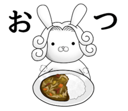 The Count RABBIT 6 sticker #12096261