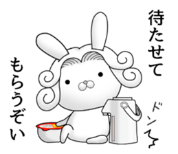 The Count RABBIT 6 sticker #12096262