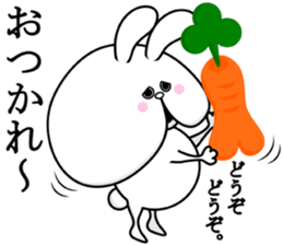 Cheeks of the rabbit sticker #12096453