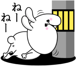 Cheeks of the rabbit sticker #12096467