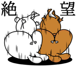 Cheeks of the rabbit sticker #12096474