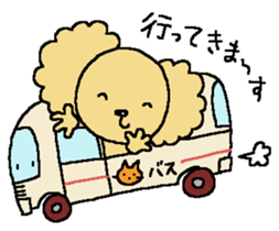 marron and colon sticker #12096807