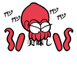 Octopus (TAKO) sticker sticker #12096971