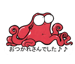 Octopus (TAKO) sticker sticker #12096974