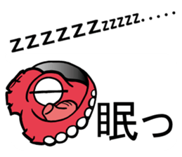 Octopus (TAKO) sticker sticker #12096989