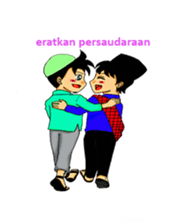 Mas Akhi The Happy Moslem sticker #12097288