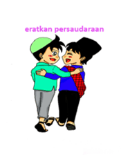 Mas Akhi The Happy Moslem sticker #12097288