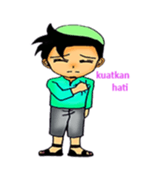 Mas Akhi The Happy Moslem sticker #12097289