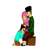 Mas Akhi The Happy Moslem sticker #12097290