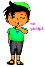 Mas Akhi The Happy Moslem sticker #12097297