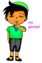 Mas Akhi The Happy Moslem sticker #12097297