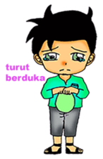 Mas Akhi The Happy Moslem sticker #12097309