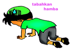 Mas Akhi The Happy Moslem sticker #12097310