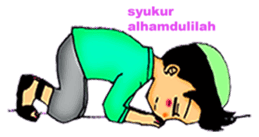 Mas Akhi The Happy Moslem sticker #12097315