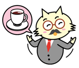 Cat President sticker #12097912
