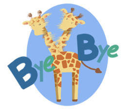 Good bye zoo sticker #12097938