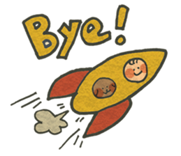 Spacesuit and Dog sticker #12099127