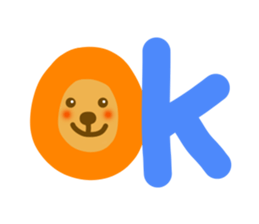 Friendly sticker of bear sticker #12100440