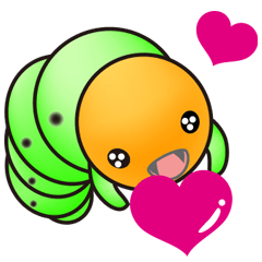 Hello, I'm a baby of sawfly