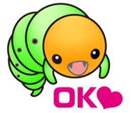 Hello, I'm a baby of sawfly sticker #12100722