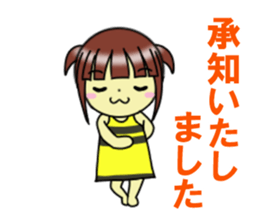 fcf girl sticker #12100753