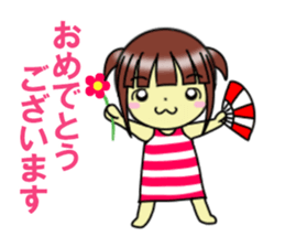 fcf girl sticker #12100762