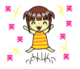 fcf girl sticker #12100765