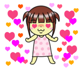 fcf girl sticker #12100766