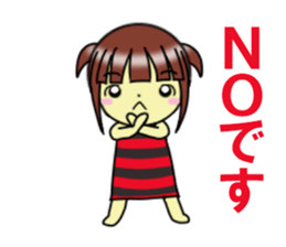 fcf girl sticker #12100771