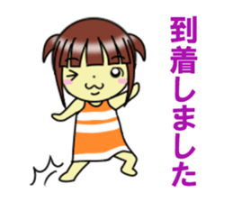 fcf girl sticker #12100779