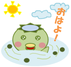 Go! go! "Kappachan" sticker #12100830