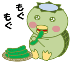 Go! go! "Kappachan" sticker #12100843