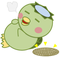 Go! go! "Kappachan" sticker #12100844