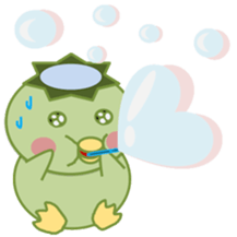 Go! go! "Kappachan" sticker #12100854