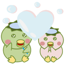 Go! go! "Kappachan" sticker #12100855