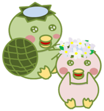 Go! go! "Kappachan" sticker #12100866