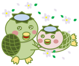 Go! go! "Kappachan" sticker #12100867