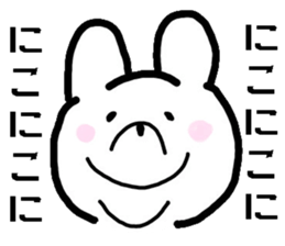 aggro rabbit sticker #12100905