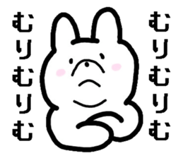 aggro rabbit sticker #12100910