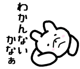 aggro rabbit sticker #12100926