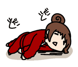 Himono girl Yukari sticker #12101003
