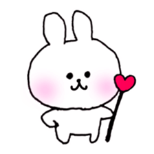 white rabbit love life 2. sticker #12101282