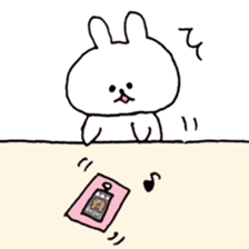 white rabbit love life 2. sticker #12101287