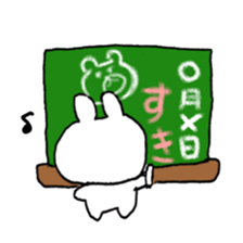 white rabbit love life 2. sticker #12101289