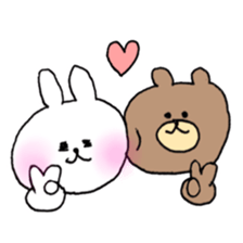 white rabbit love life 2. sticker #12101296