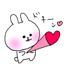 white rabbit love life 2. sticker #12101300