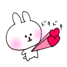 white rabbit love life 2. sticker #12101301