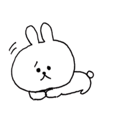 white rabbit love life 2. sticker #12101303