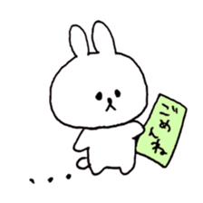 white rabbit love life 2. sticker #12101308