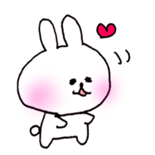 white rabbit love life 2. sticker #12101315